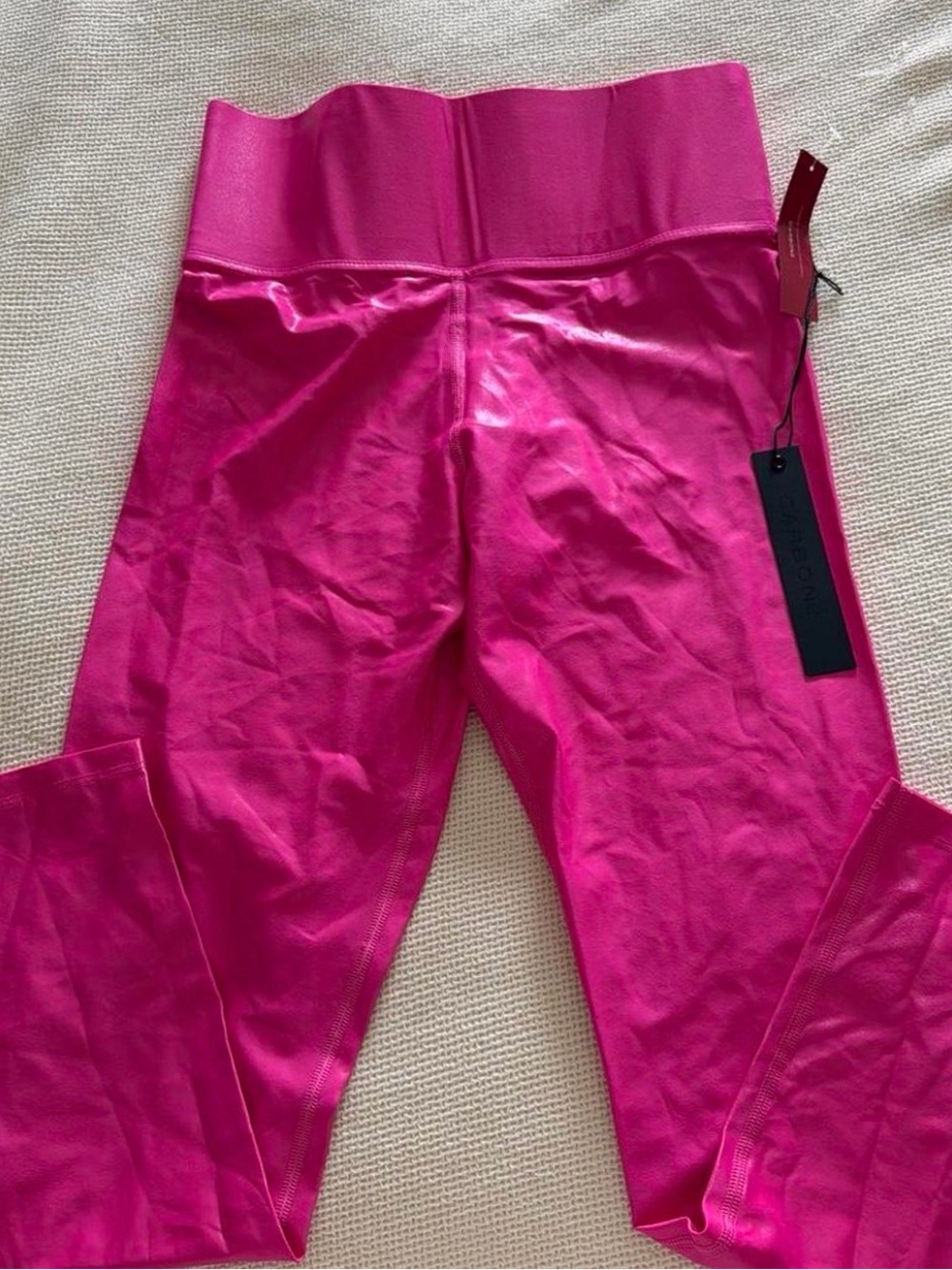 Carbon38 High-Rise Hot Pink Leggings